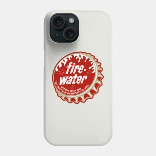 Vintage Fire Water Soda Bottlecap Phone Case