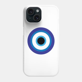 Turkish Evil Eye (Nazar) bead symbol for protection Phone Case