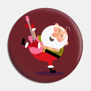 rockin Santa Pin