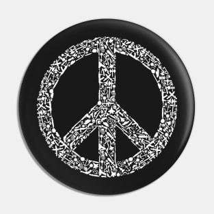 War and Peace Pin