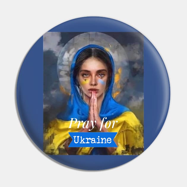 Design Purchased From 2nd Kyiv, Ukraine Artist Pin by The Christian Left