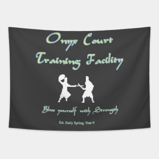 Onyx Court Training Facility Tapestry