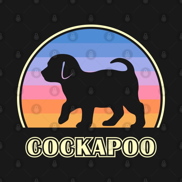 Cockapoo Vintage Sunset Dog by millersye