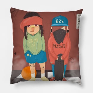 Urban life Pillow