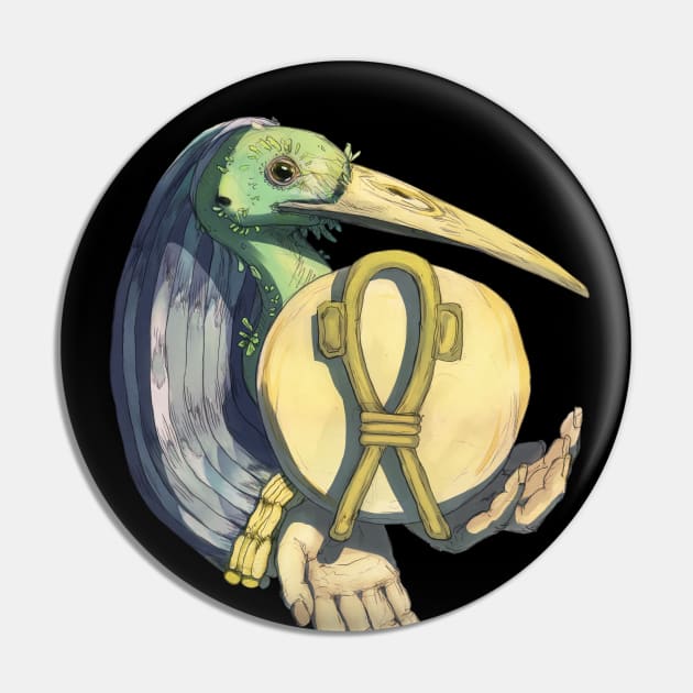 Thoth and "sa" Pin by Karolina Studena-art