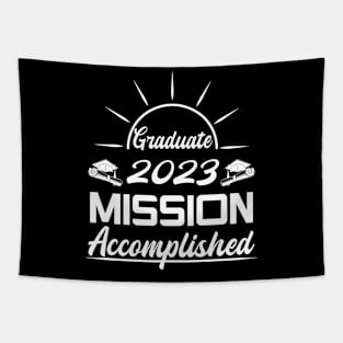 Graduation Gift Design ( White Version ) Tapestry