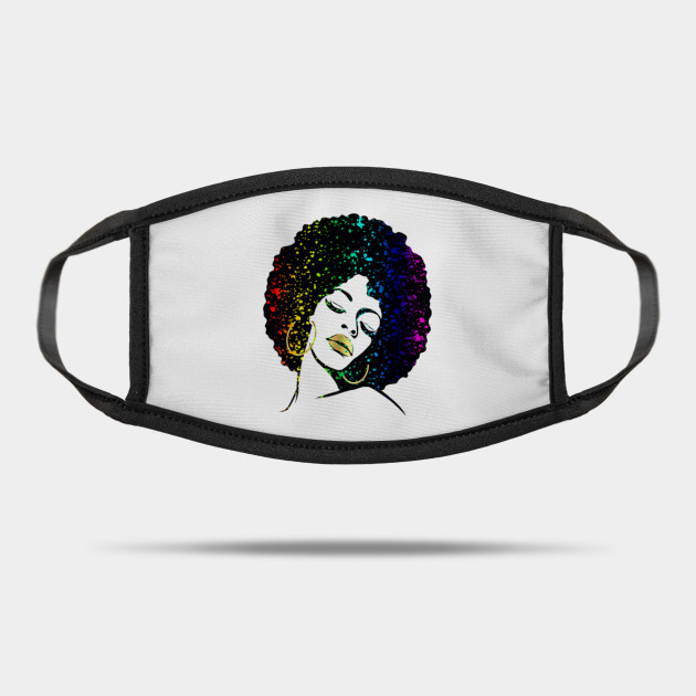 Black Girl Magic Gift Queen Afro Diva Lips Paint Black Girl
