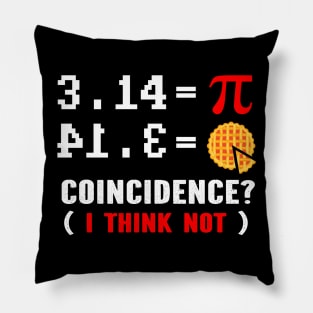 3.14 = pi coincidence (i think not) Pillow