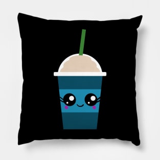 Kawaii Iced Coffee Pillow