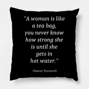 Quote For Women Day Pillow