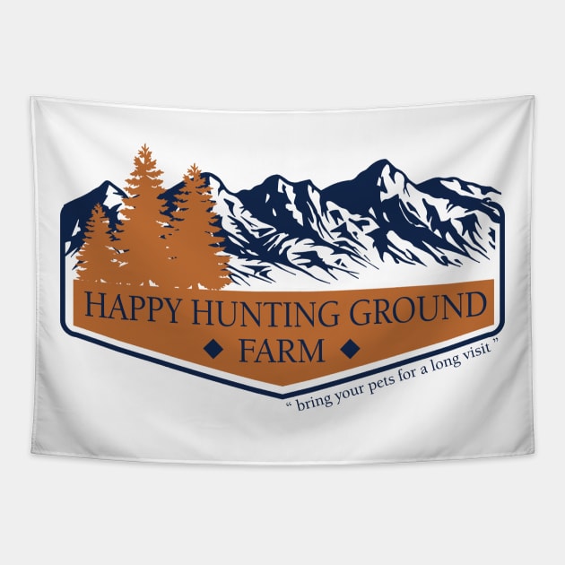 Happy Hunting Ground Tapestry by BoldlyGoingNowhere