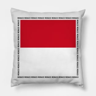 Monaco F1 Circuit Stamp Pillow