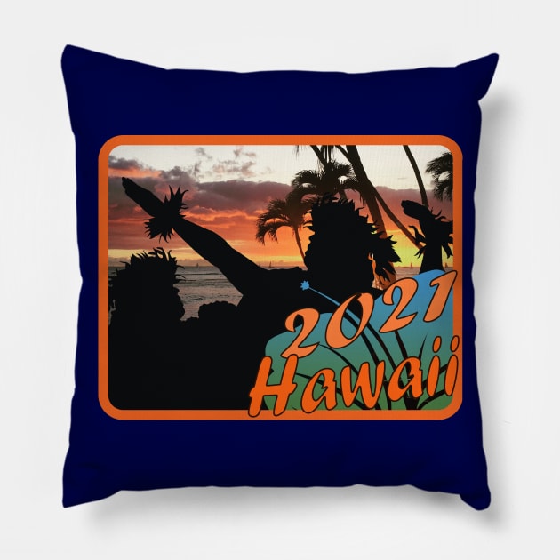 2021 Hawaii Pillow by KinkPigs