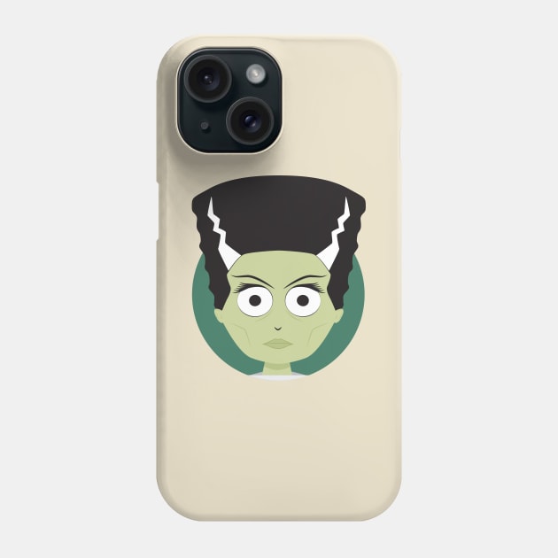 Little Bride of Frankenstein Phone Case by renduh