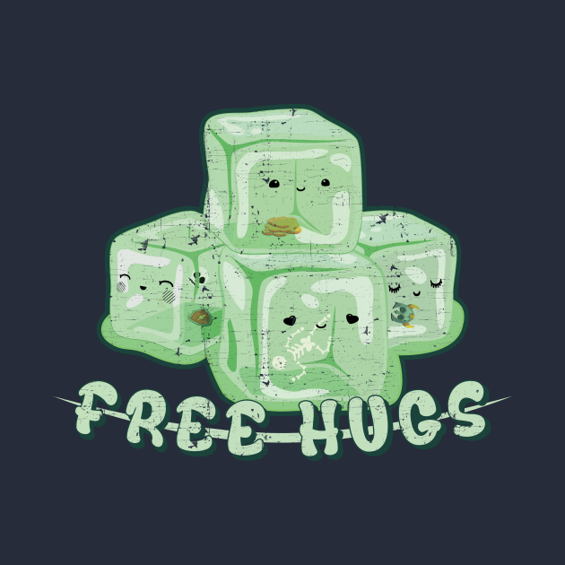 Gelatinous Hugs Gelatinous Cube TShirt TeePublic