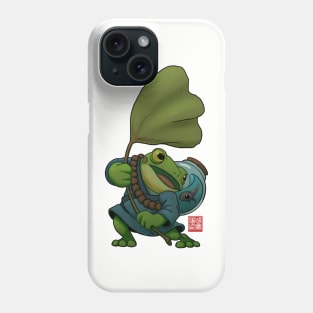 A Frog and His Son Windy Day Phone Case