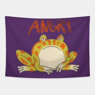 Angry Froggo Tapestry