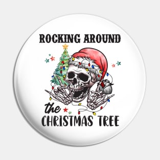 Rockin' Around the Christmas Tree Pin