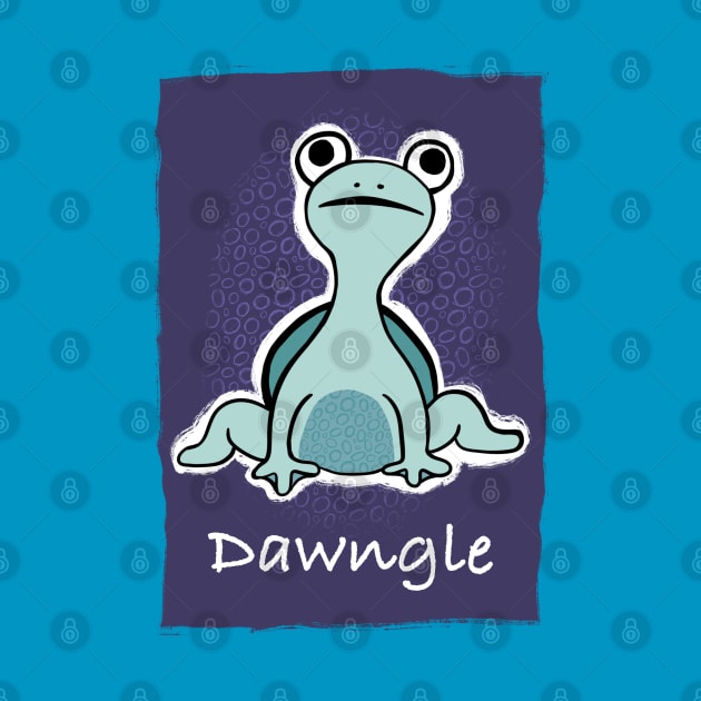 Dawngle, stretchy turtle-ish creature by ameemax