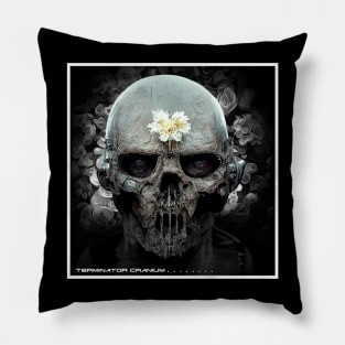 terminator cranium Pillow