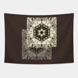 Sepia jewelled kaleidoscope splendor Tapestry