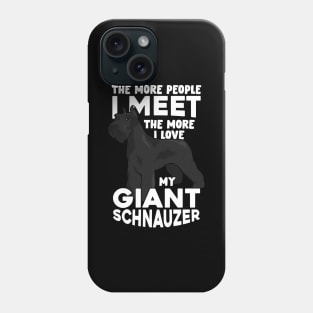 Giant Schnauzer Dog Lover Gift Phone Case