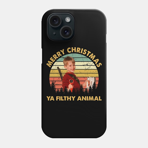 Merry Christmas Ya Filthy Animal Phone Case by Heavy Dark Artshy