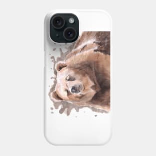 Silvertip (Grizzly) Bear Phone Case