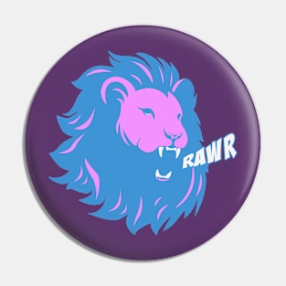 Rawr Lion Pin