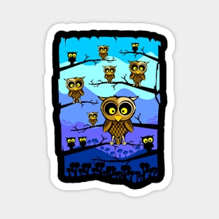 OWL family Magnet