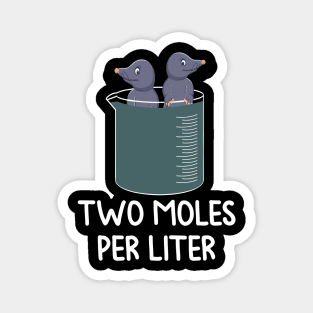 science two moles per liter Does this design Magnet