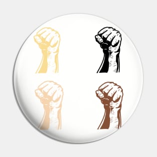 No to Racism Pin