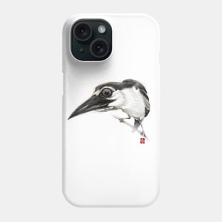 Sketchy funny bird Phone Case