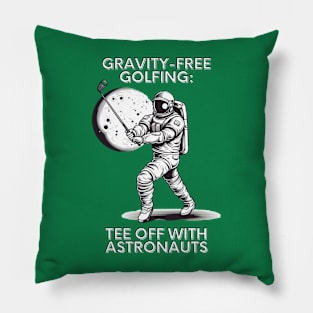 Gravity-Free Golfing: Tee Off with Astronauts Astronaut Golf Pillow