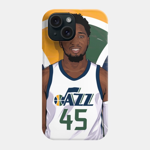 Spidad Mitchell Phone Case by origin illustrations