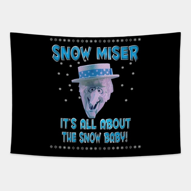 Snow Miser Tapestry by GLStyleDesigns