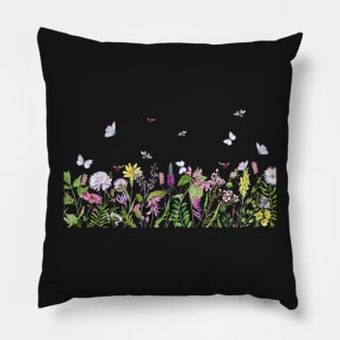 Meadow Flowers Pillow