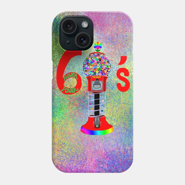 Sprinkle Rainbow Gumball Machine Phone Case by Art by Deborah Camp