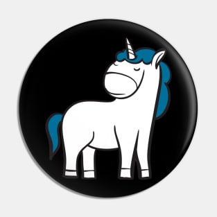 Unicorn In Daily Life Pin