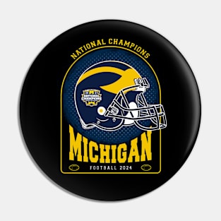 Michigan National Champions Pin