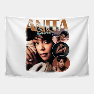 Anita Baker Pose Tapestry