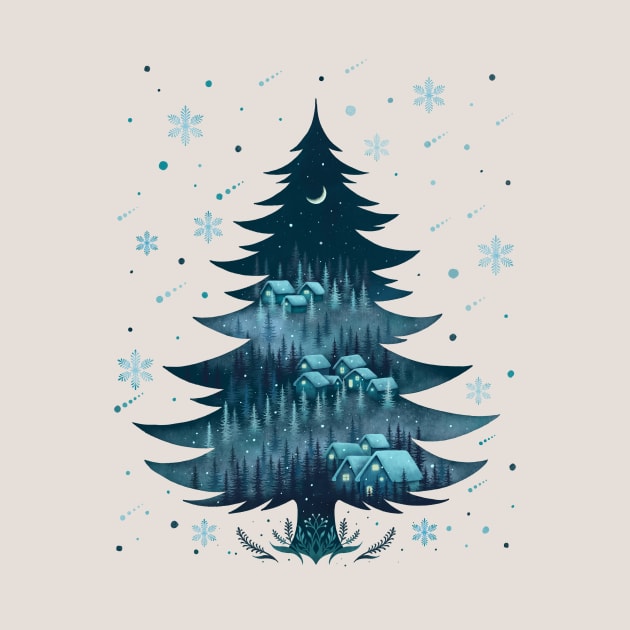 Silent Night Forest by Episodic Drawing