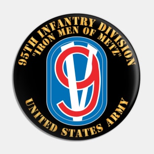 95th Infantry Division - SSI wo Txt X 300 Pin