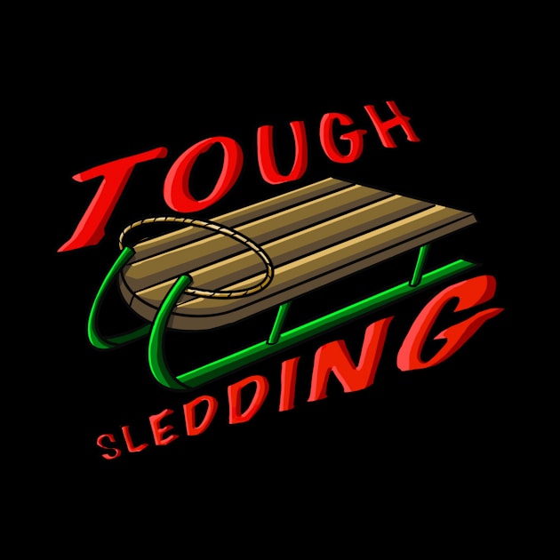 Tough sledding 2 by JeremyBrownArt 