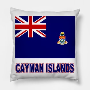 The Pride of the Cayman Islands - Cayman Islands Flag Design Pillow