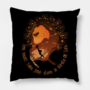 Circle Of Life Pillow