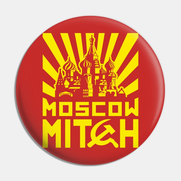 Moscow Mitch Kremlin Poster Pin by EthosWear