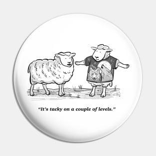 Sheep Shirt Pin