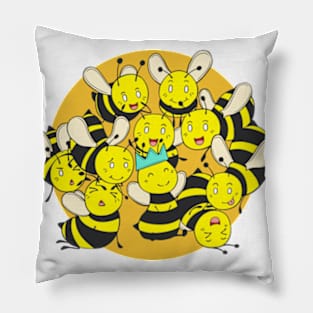 Born to Bee a Queen Pillow