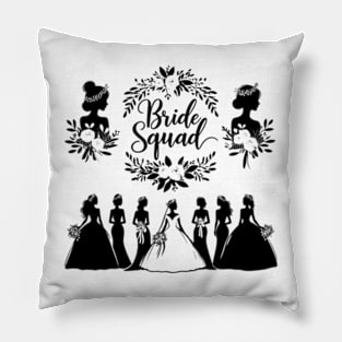 Bride Squad Pillow